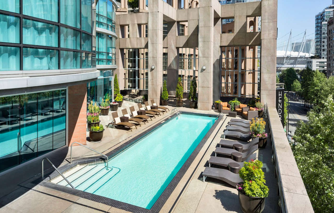 Hilton Vancouver Downtown, Bc, Canada المظهر الخارجي الصورة